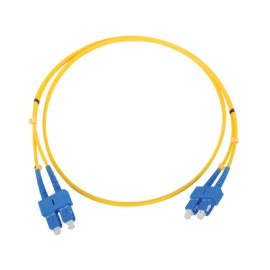 Jumper de Fibra Óptica Monomodo SC/SC Duplex de 1