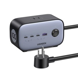 Multicontacto de Escritorio USB y Tomacorriente /