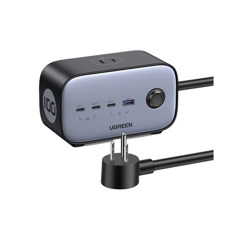 Multicontacto de Escritorio USB y Tomacorriente /