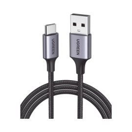 Cable USB A a USB C / 2 Metros  / Carcasa de Alum