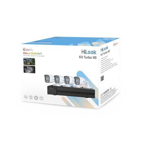Kit TurboHD 1080p / DVR 4 Canales / 4 Cámaras Bal