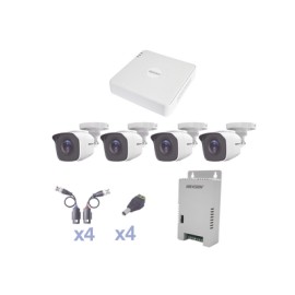 KIT TurboHD 1080 Lite / DVR 4 Canales / 4 Cámaras