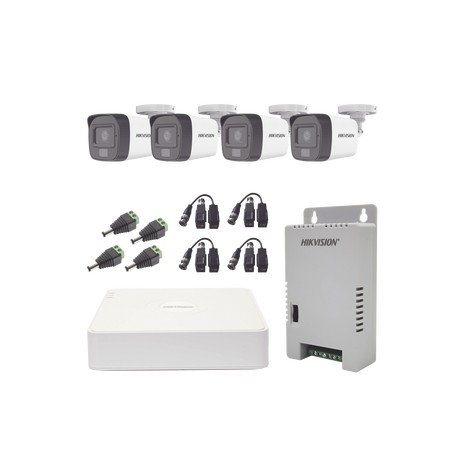 Kit TURBOHD 1080p / DVR 4 Canales / 4 Cámaras con