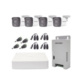 Kit TURBOHD 1080p / DVR 4 Canales / 4 Cámaras con
