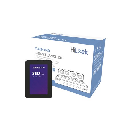 KIT TurboHD 1080p + SSD de 1 TB (1024 GB) / DVR 4