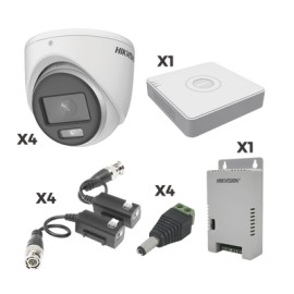 KIT COLORVU TURBOHD 1080p Lite / DVR 4 Canales co