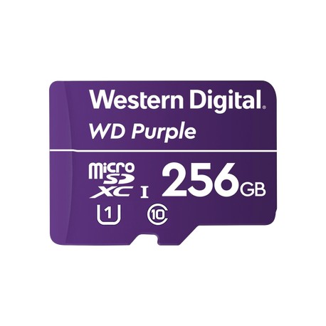 Memoria microSD de 256 GB PURPLE, Especializada P