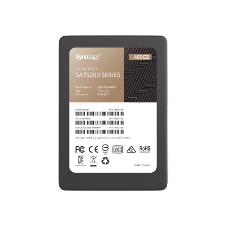 480 GB SSD , diseñada para Synology NAS