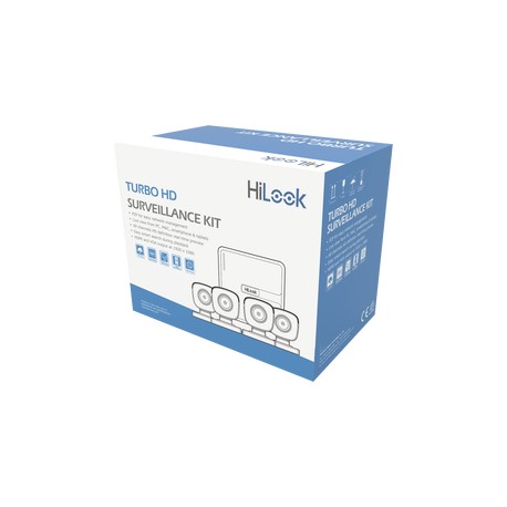 KIT TurboHD 720p / DVR 4 canales / 4 Cámaras Bala