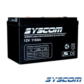 Acumulador 12 Vcc, 110 Ah., Tecnología AGM.