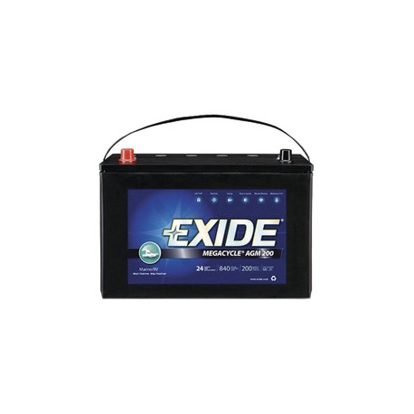 Batería Exide Tecnología de AGM Marina 12 V 100 Ah