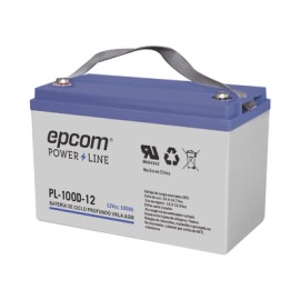 Acumulador EPCOM 12V @ 100Ah Tecnología VRLA AGM