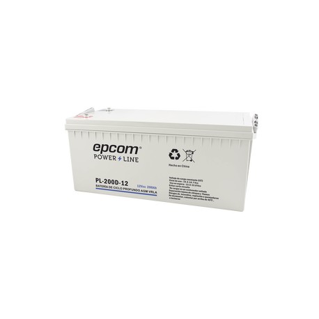 Batería 12V @ 200 Ah / AGM-VRLA / Uso en Aplicaci