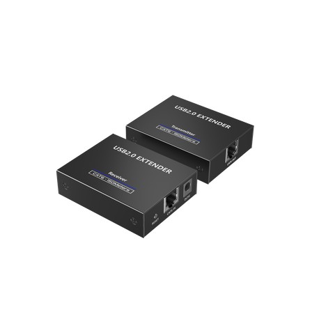 Kit EXTENSOR USB 2.0 de 4 Puertos para Distancias