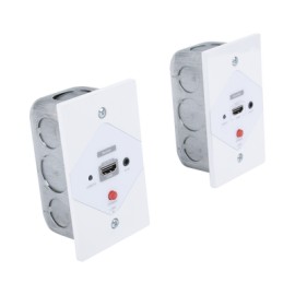 Kit Extensor HDMI en PLACAS DE PARED para distanc