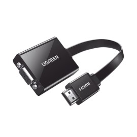 Adaptador HDMI a VGA / Resolución 1080P / Audio 3